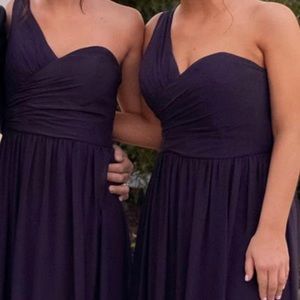 Bill Levkoff, Plum dress